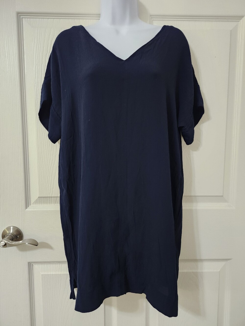 Madewell Navy Blue Midi Dress